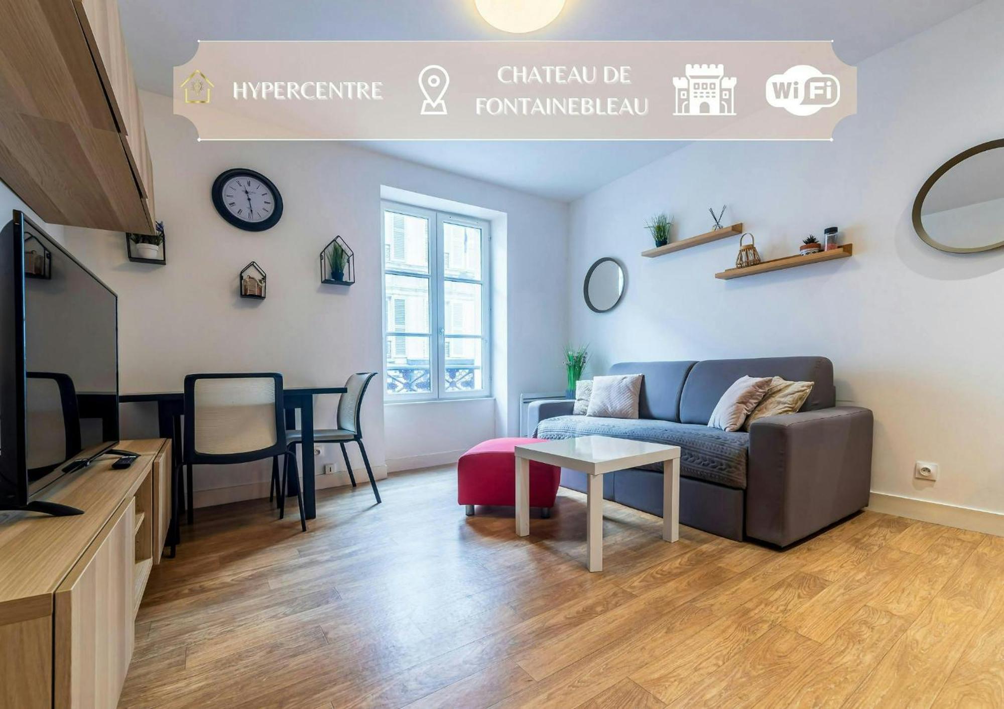 Apparthotel - Le Sweet Cosy Fontainebleau Exterior photo